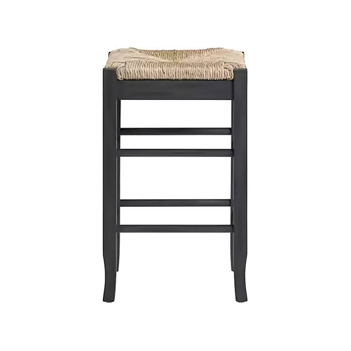 Shop Handwoven Square Wooden Counter Stool Bar Stools & Counter Height Stools