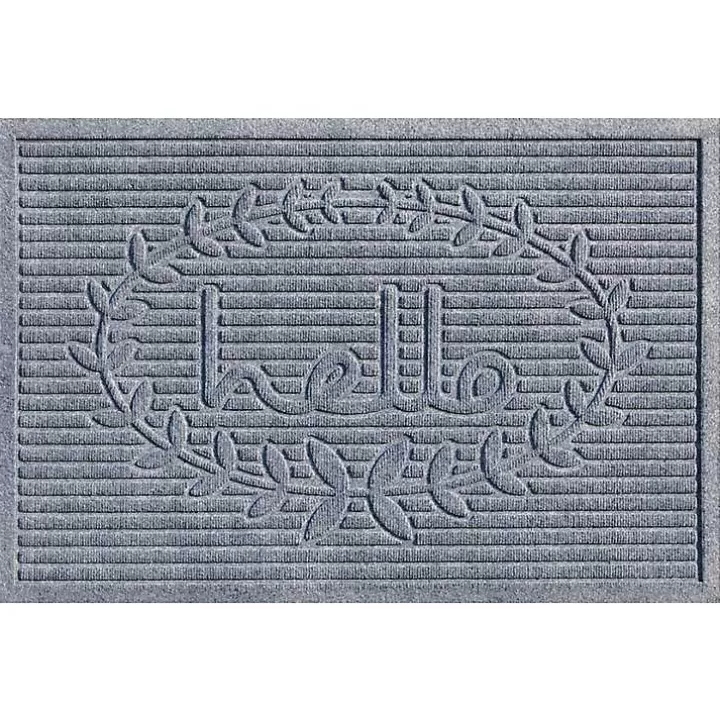 Hot Hello Ribbed Durable Doormat Doormats