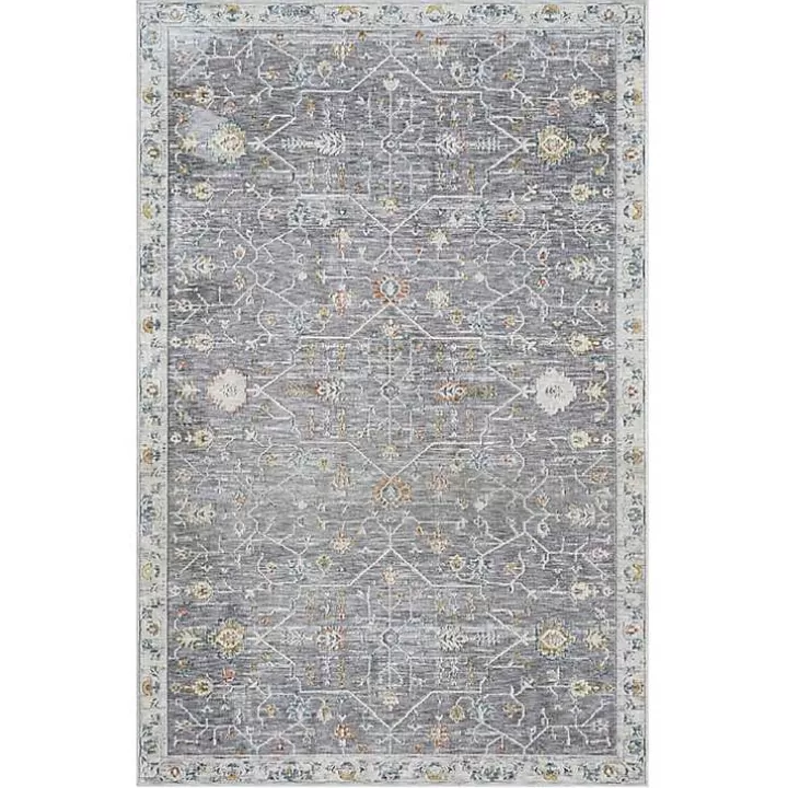 Sale Gray Ivory Accent Rug, 2x3 Area Rugs