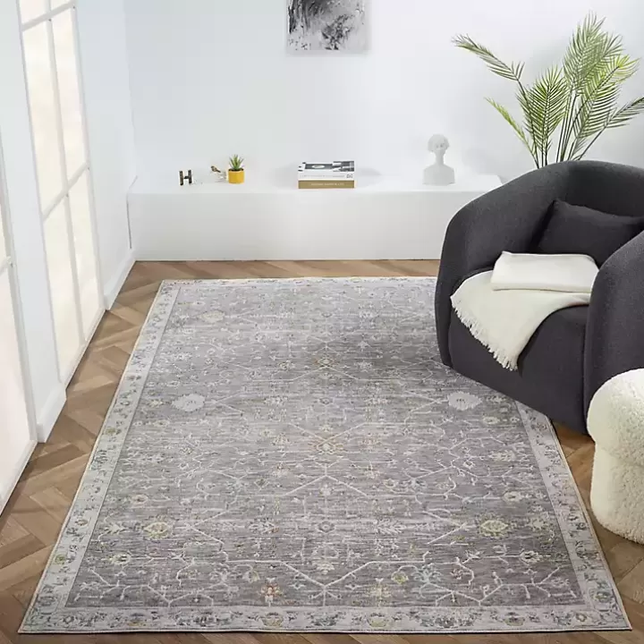 Sale Gray Ivory Accent Rug, 2x3 Area Rugs