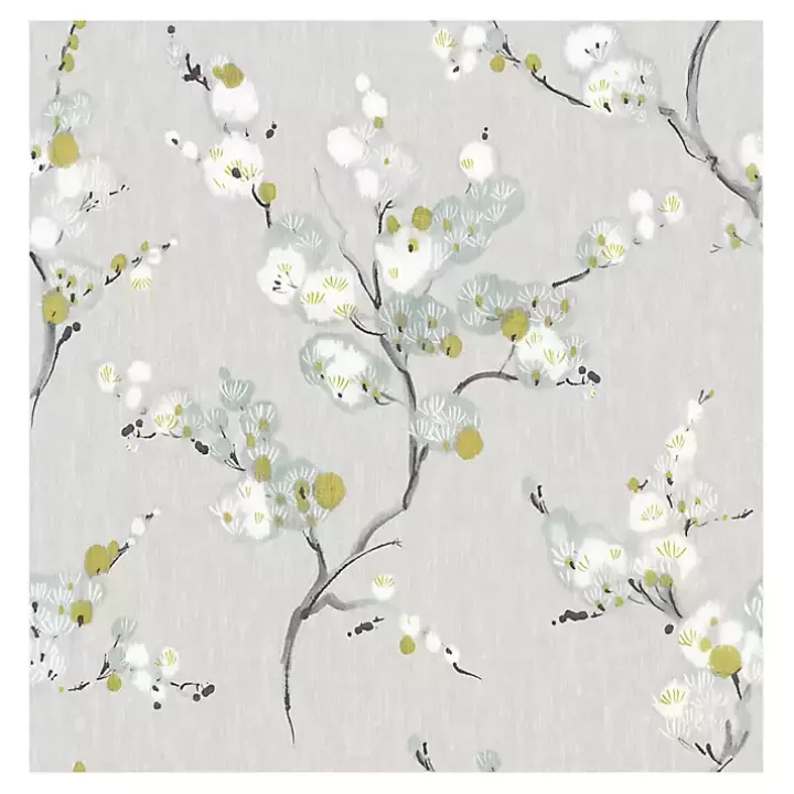 Best Gray Japanese Blossom Peel & Stick Wallpaper Wall Murals & Wallpaper