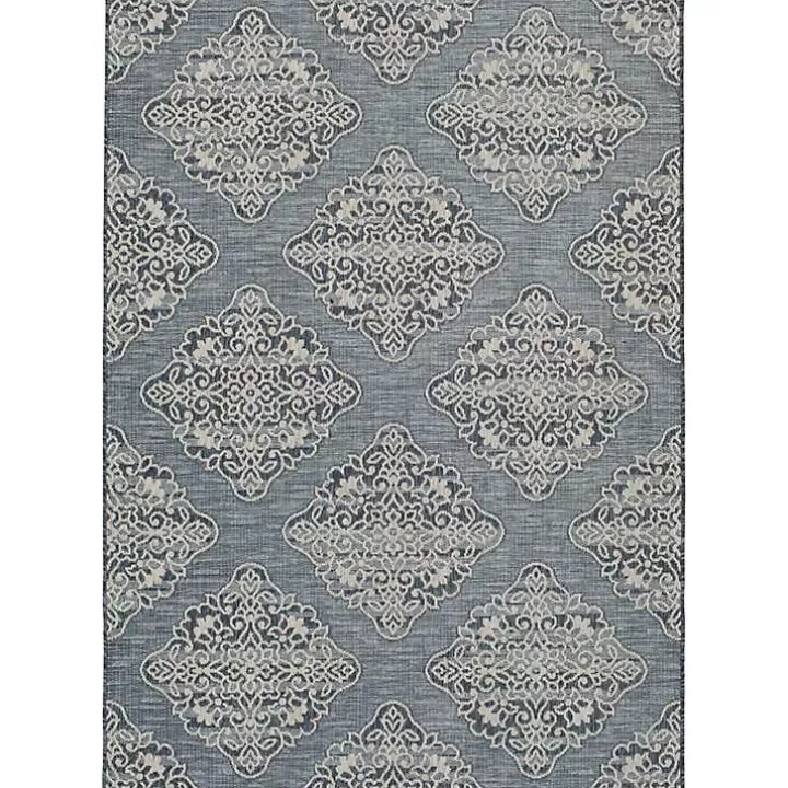 Fashion Medallion Devora Indoor/Outdoor Area Rug, 7x9 Outdoor Rugs