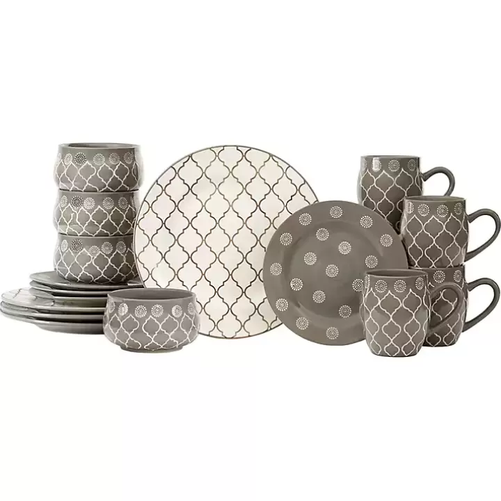 New Moroccan Mix 16-pc. Dinnerware Set Dinnerware