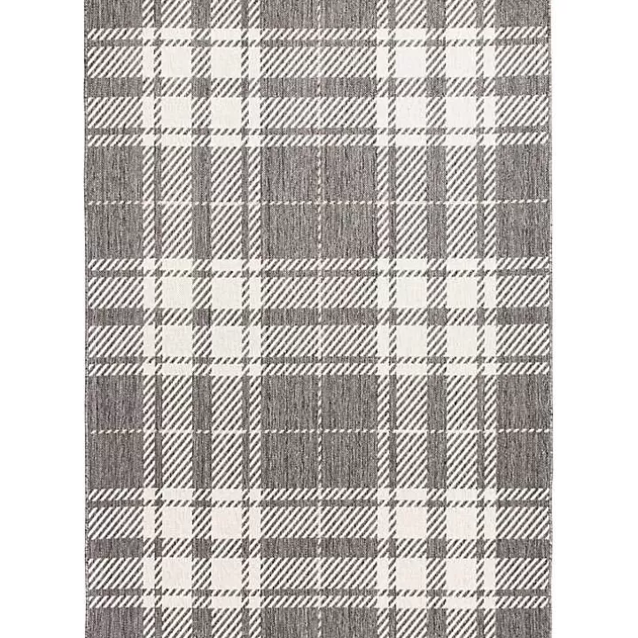 Cheap Priya Plaid Indoor/Outdoor Area Rug, 7x9 Outdoor Rugs
