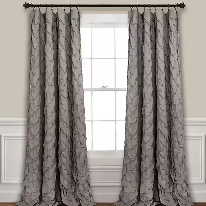 Fashion Ravello Pintuck Curtain Panel, 84 in. Curtains & Drapes