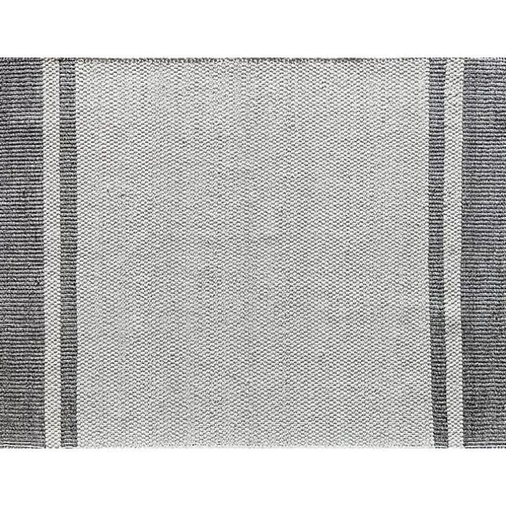 Store Gray Striped Border Area Rug Area Rugs