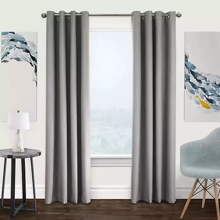 Cheap Thatched Blackout Curtain Panel, 108 in. Curtains & Drapes