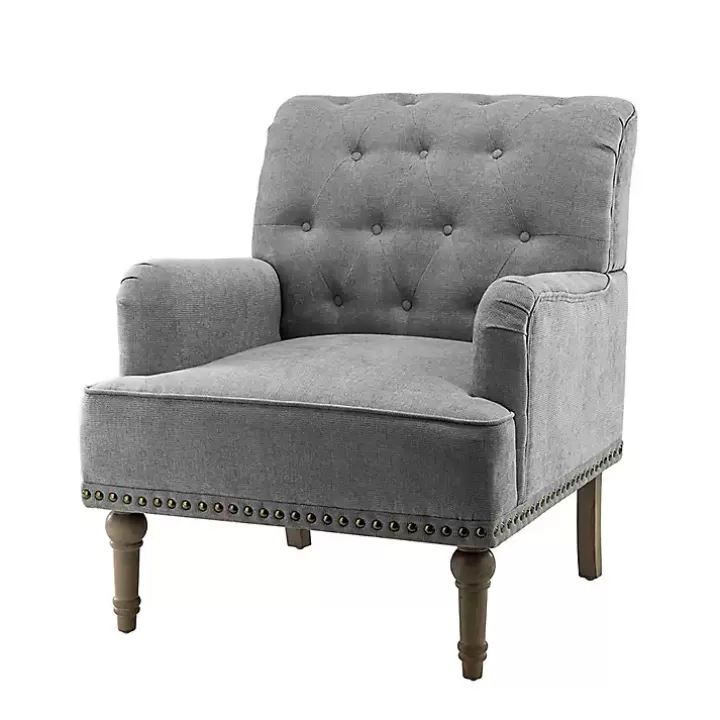 Outlet Tufted Britt Accent Chair Accent Chairs