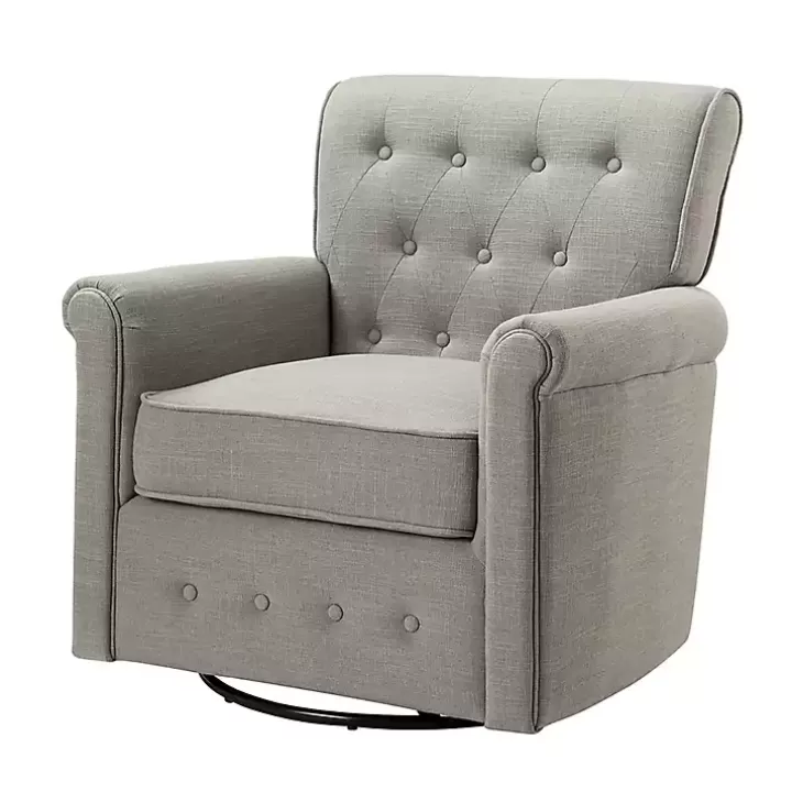 Discount Tufted Swivel Armchair Accent Chairs