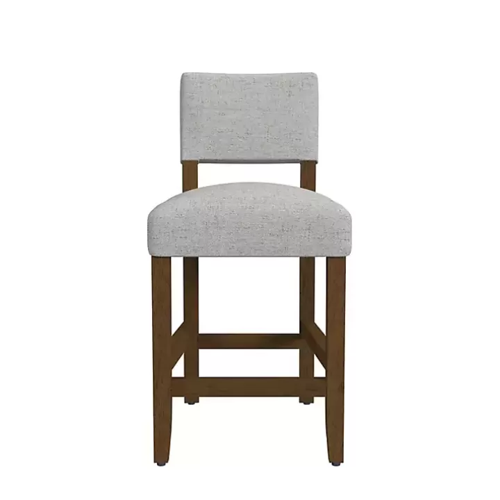 New Upholstered Wood Counter Stool Bar Stools & Counter Height Stools