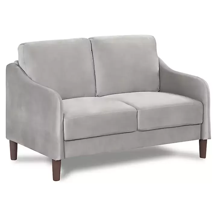 Store Velvet Upholstered Modern Loveseat Sofas & Loveseats