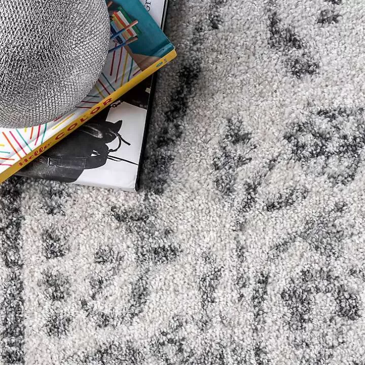 Online Gray Vintage Distressed Area Rug, 12x18 Area Rugs