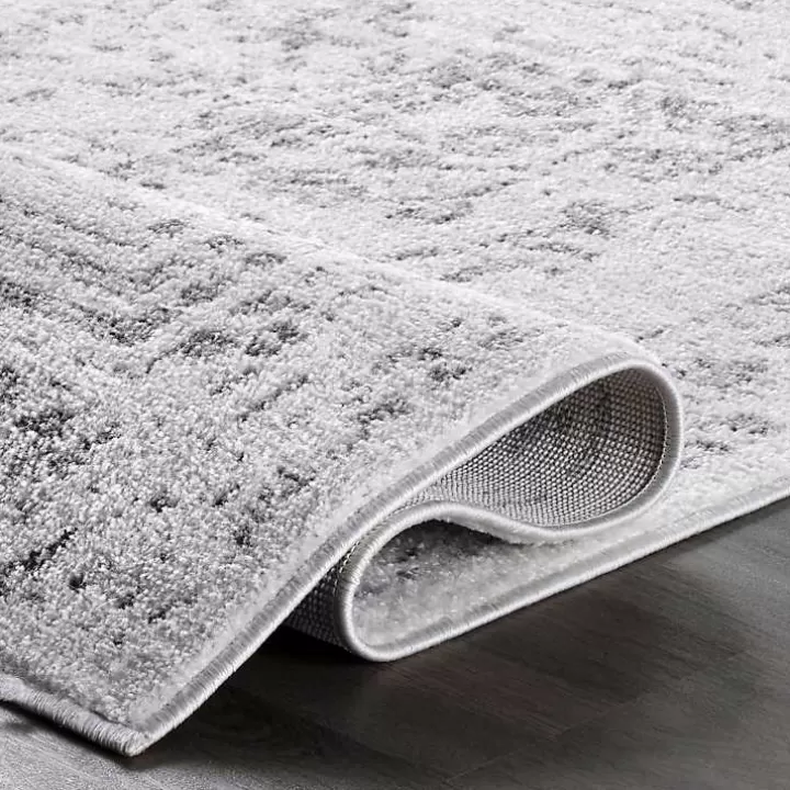 Online Gray Vintage Distressed Area Rug, 12x18 Area Rugs