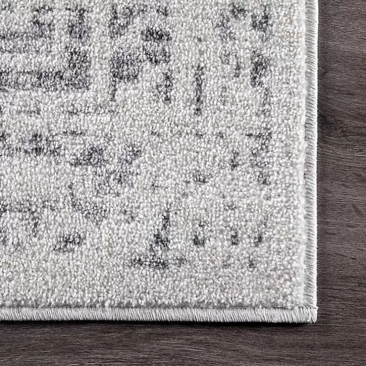 Online Gray Vintage Distressed Area Rug, 12x18 Area Rugs