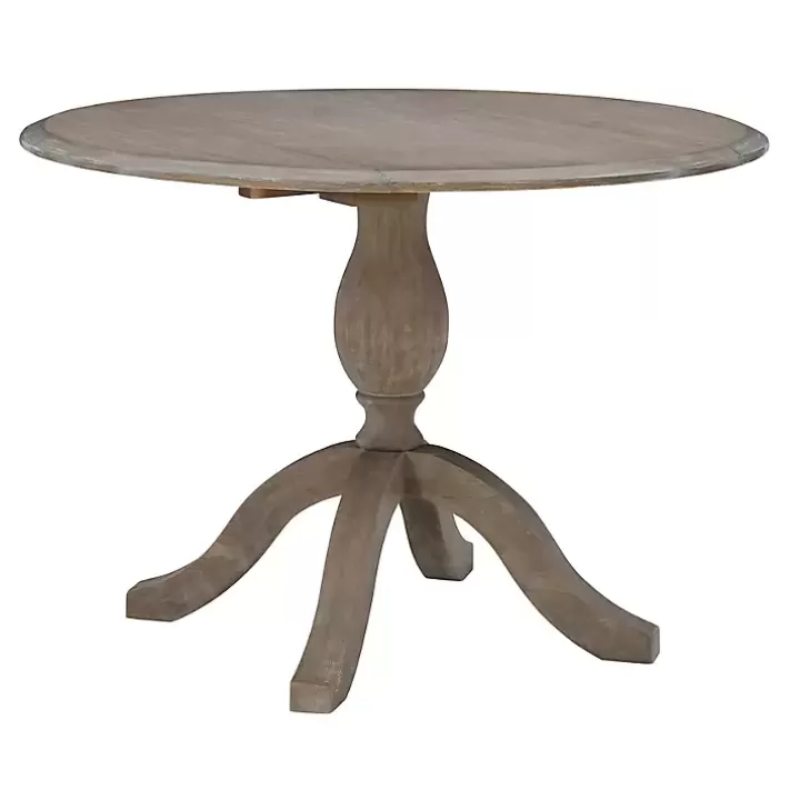 Best Gray Wash Drop Leaf Dining Table Dining Tables