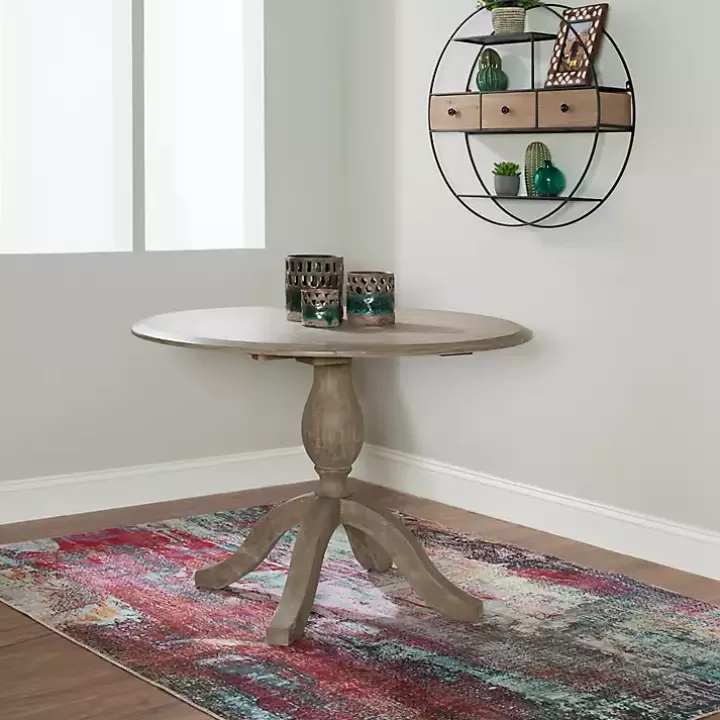 Best Gray Wash Drop Leaf Dining Table Dining Tables