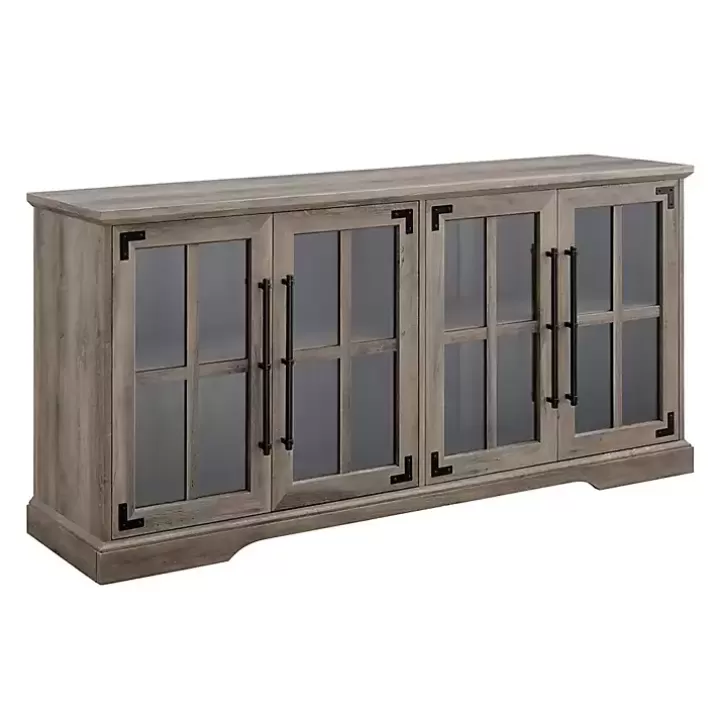 Cheap Wash Window 4-Door TV Stand Tv Stands & Media Consoles