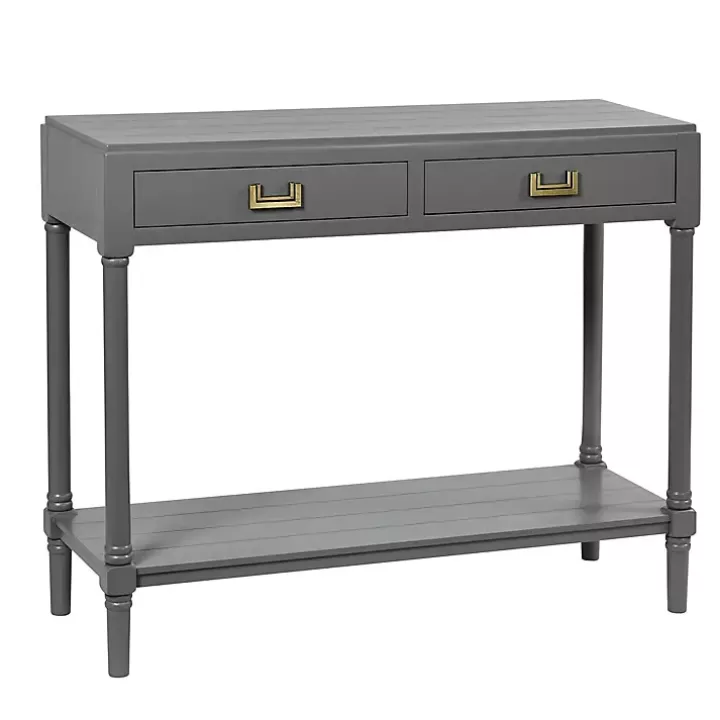 Hot Wood 2-Drawer Layla Console Table Console Tables