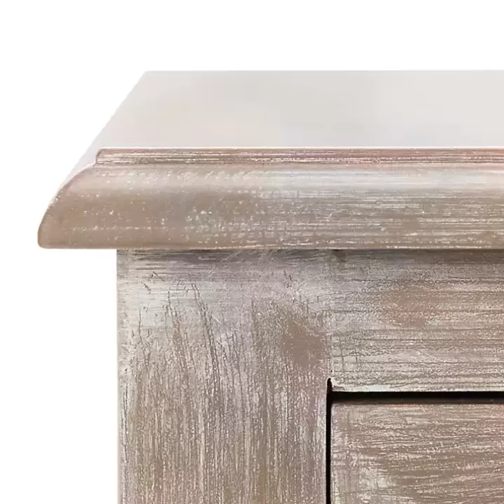 Online Wood Side Table with Baskets Accent & End Tables