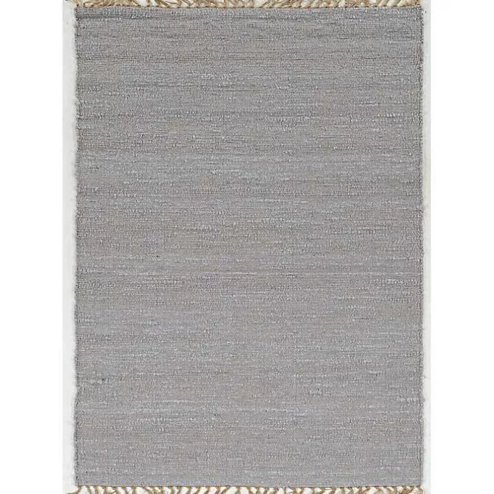 Fashion Woven Wool and Jute Area Rug, 7x10 Area Rugs