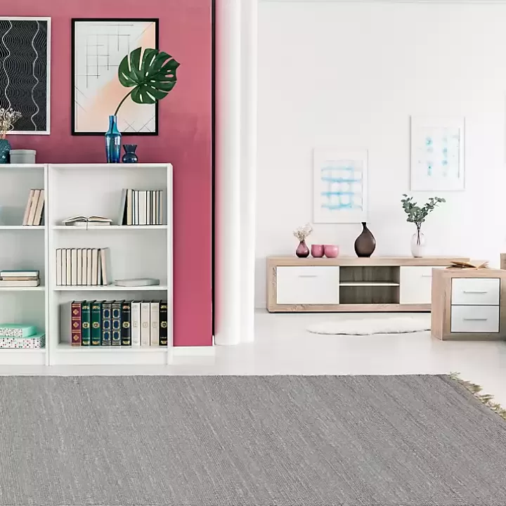 Fashion Woven Wool and Jute Area Rug, 7x10 Area Rugs