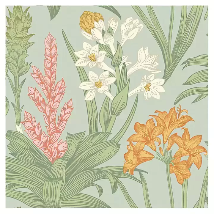 New Botanical Villa Peel & Stick Wallpaper Wall Murals & Wallpaper