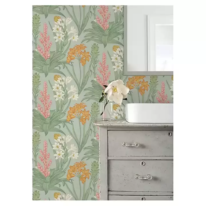 New Botanical Villa Peel & Stick Wallpaper Wall Murals & Wallpaper