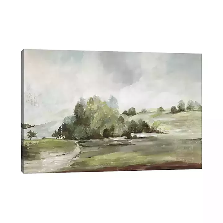 Outlet Green Country Rood Canvas Art Print Canvas Art