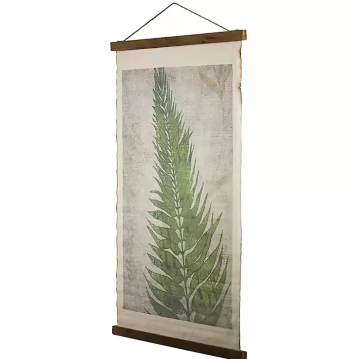 Fashion Fern Leaf Scroll Tapestry Wall Plaques