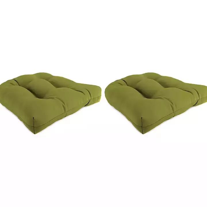 Hot French Edge 2-pc. Outdoor Wicker Cushion Set Outdoor Cushions & Pillows