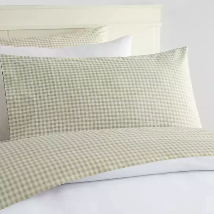 Online Gingham 3-pc. Full Sheet Set Bed Sheets