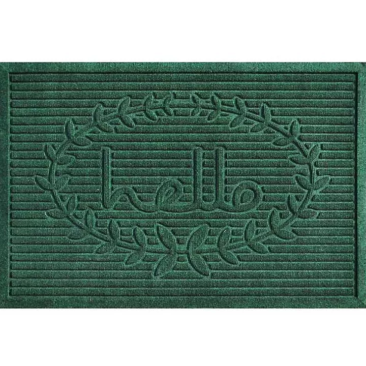 New Hello Ribbed Durable Doormat Doormats