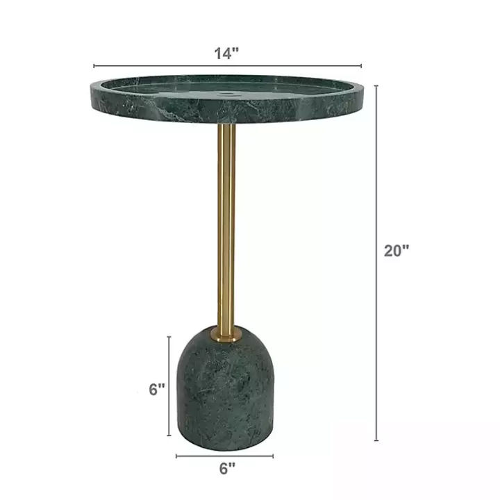 Cheap Marble & Gold Cocktail Table Accent & End Tables