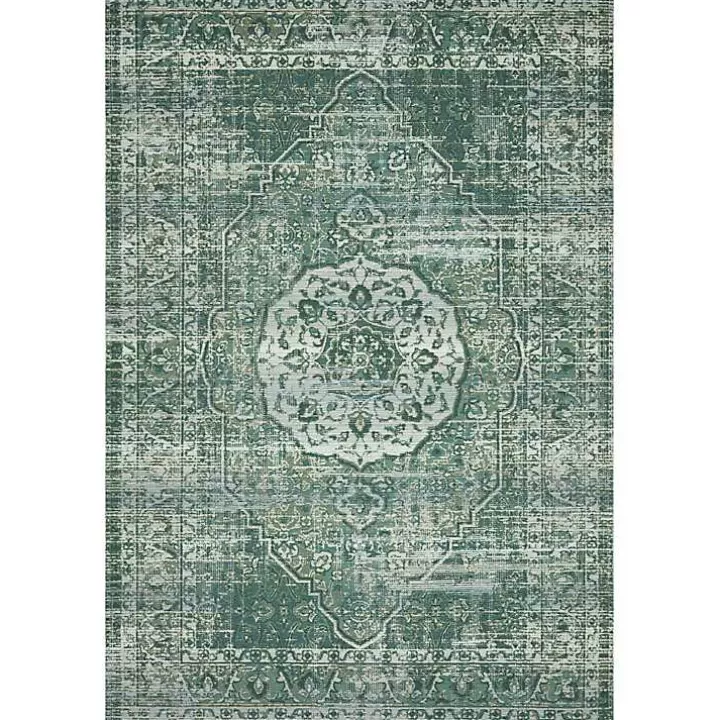 Cheap Mist Tribal Medallion Outdoor Rug, 5x7 Outdoor Rugs