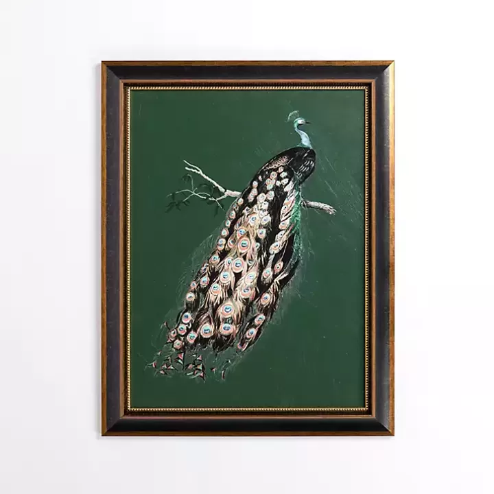 Best Peacock Framed Art Print Framed Art