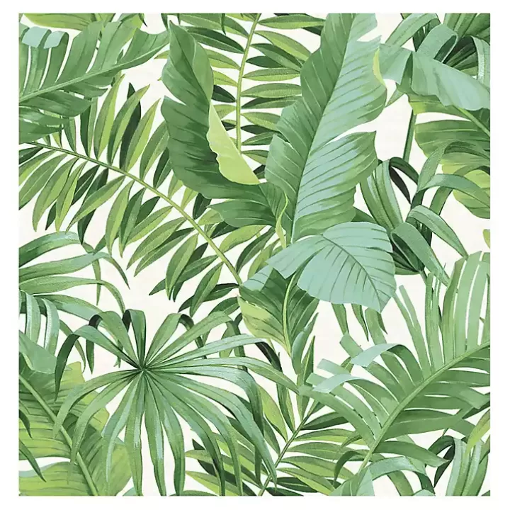 Hot Tropical Leaves Peel & Stick Wallpaper Wall Murals & Wallpaper