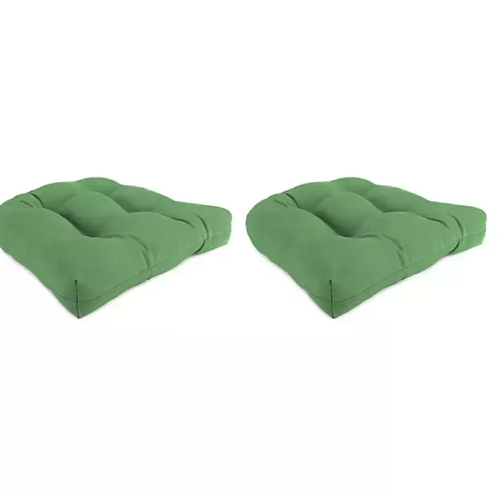 Sale Tufted Outdoor Chair Cushions, Set of 2 Outdoor Cushions & Pillows