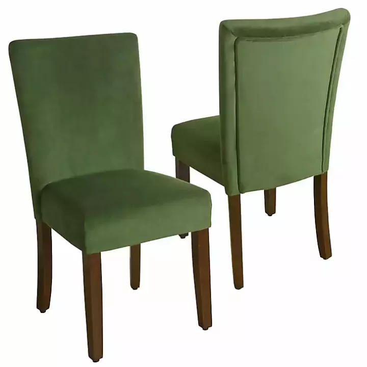 Online Velvet Parsons Chairs, Set of 2 Dining Chairs