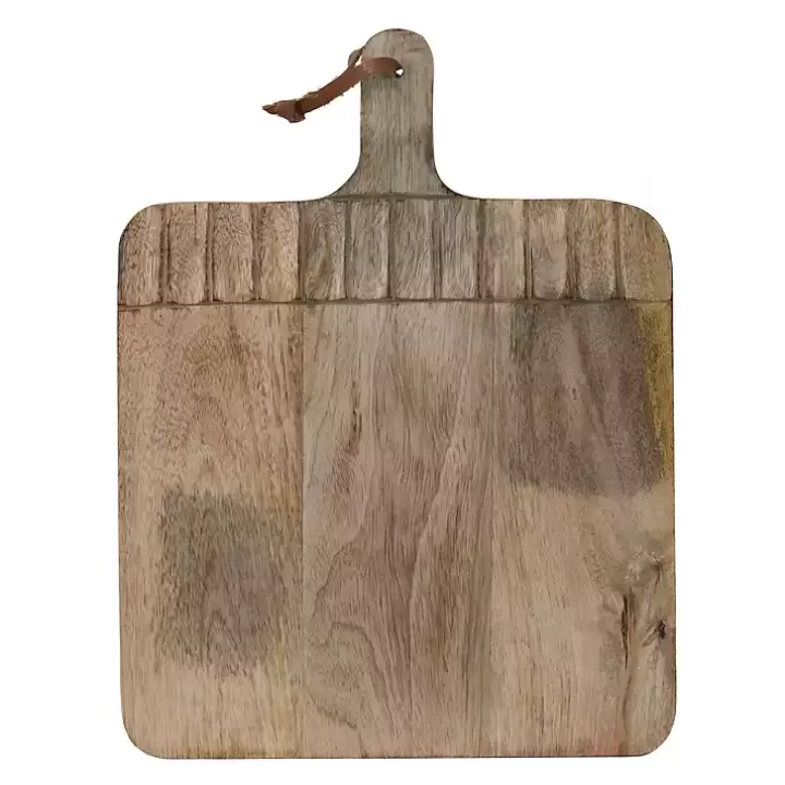 Hot Grooves Hand Carved Mango Wood Cutting Board Serving & Entertaining