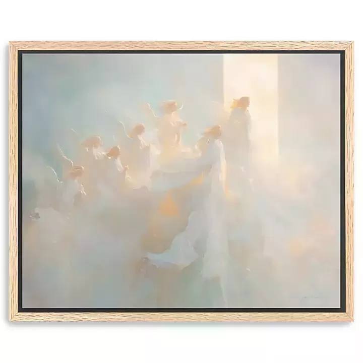 Shop Heaven's Gate Framed Canvas Art Print, 26x32 Canvas Art