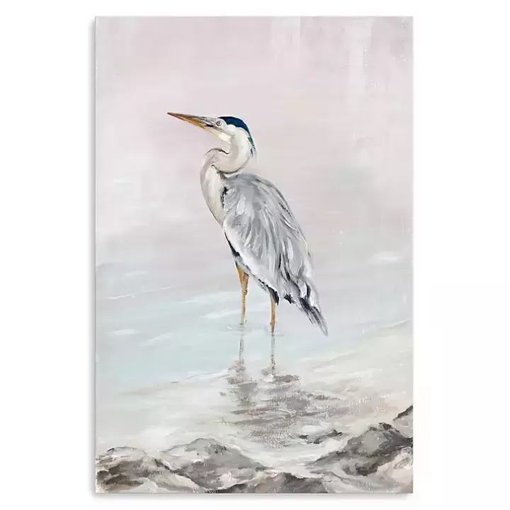 Shop Heron Beauty I Canvas Art Print, 24x36 in. Canvas Art