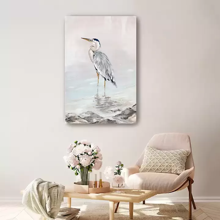 Shop Heron Beauty I Canvas Art Print, 24x36 in. Canvas Art