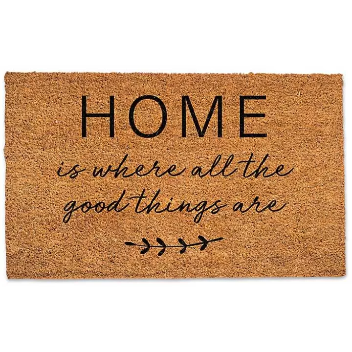 Online Home is Where Good Things Are Doormat Doormats