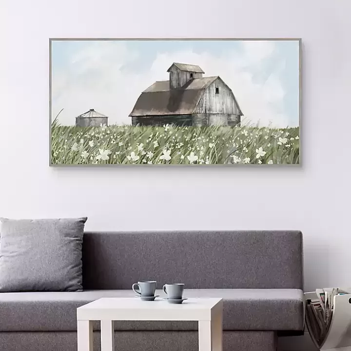 Store Homestead Framed Canvas Art Print Canvas Art