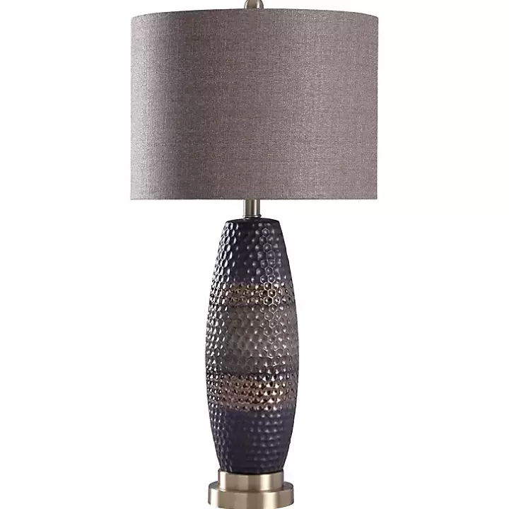 Clearance Honeycomb Bronze and Gold Table Lamp Table Lamps