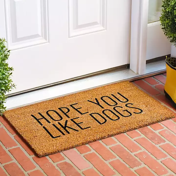 Best Sale Hope You Like Dogs Coir Doormat Doormats