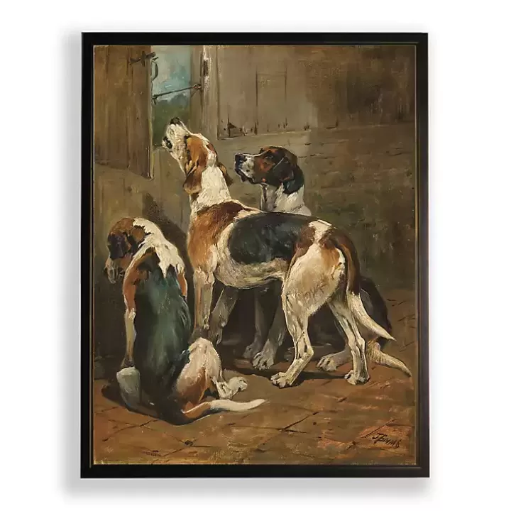 Flash Sale Hound Dogs Framed Art Print Framed Art