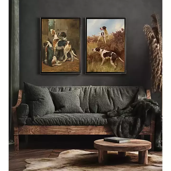 Flash Sale Hound Dogs Framed Art Print Framed Art