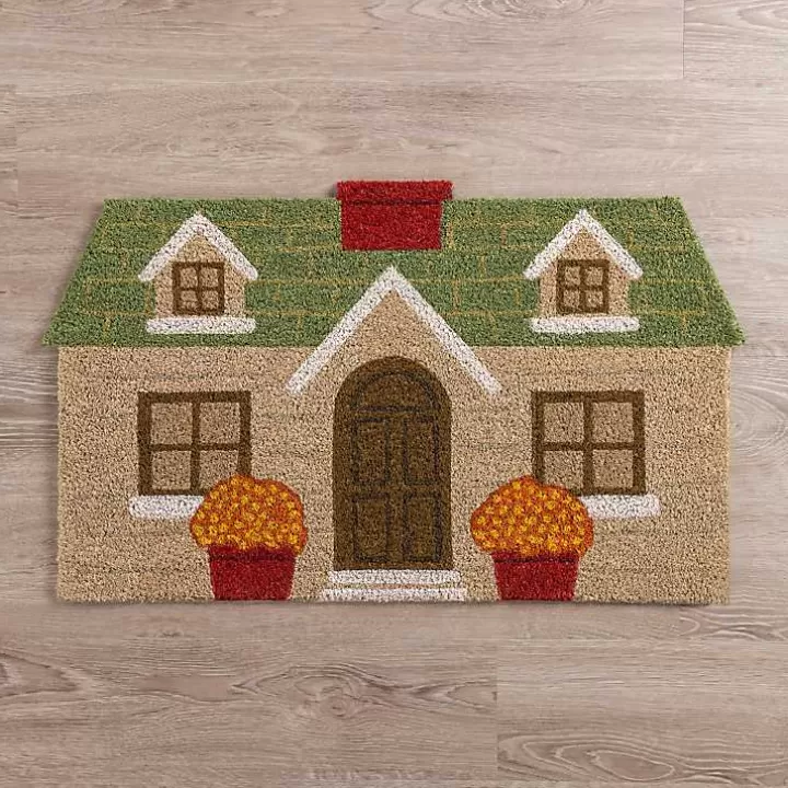 New House with Mums Shaped Doormat Doormats