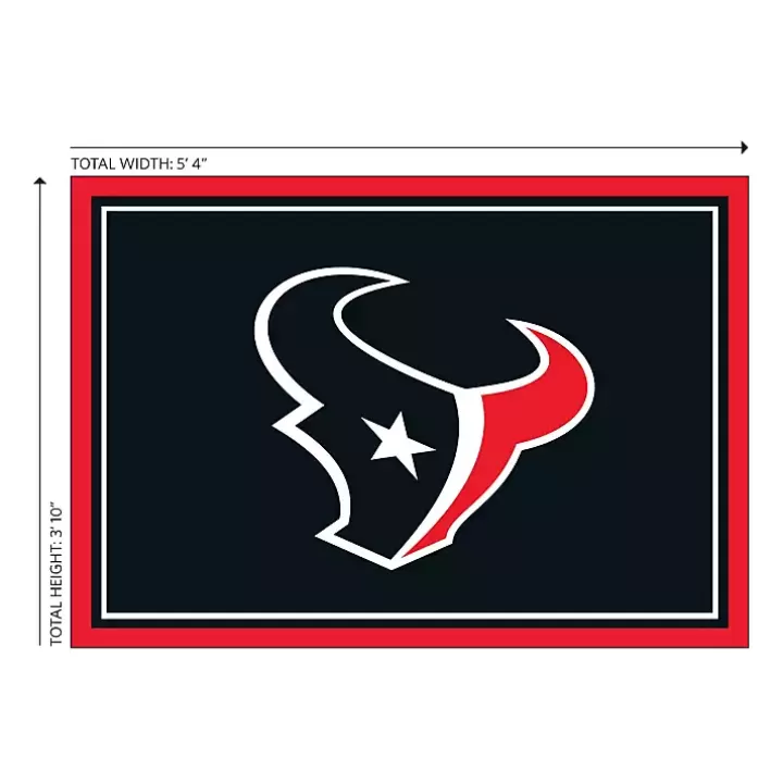 Shop Houston Texas Area Rug, 4x6 Area Rugs